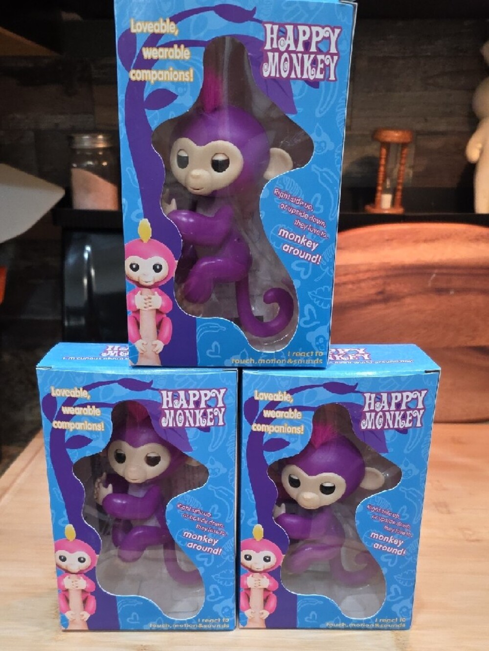 🐒Wearable Purple Monkey Toy by🐒 - Picture 3 of 3